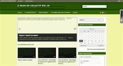 Desktop Screenshot of collectif-france.rio20.net