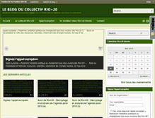 Tablet Screenshot of collectif-france.rio20.net