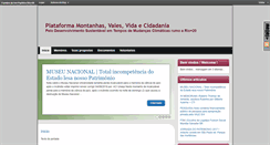 Desktop Screenshot of plataforma-montanhas.rio20.net