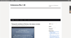 Desktop Screenshot of coherence.rio20.net